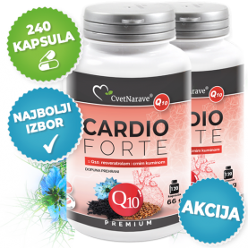 AKCIJA: Cardio Forte 2x 120 kapsula (240 kapsula)